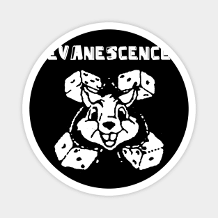 evanescence rabbit dice Magnet